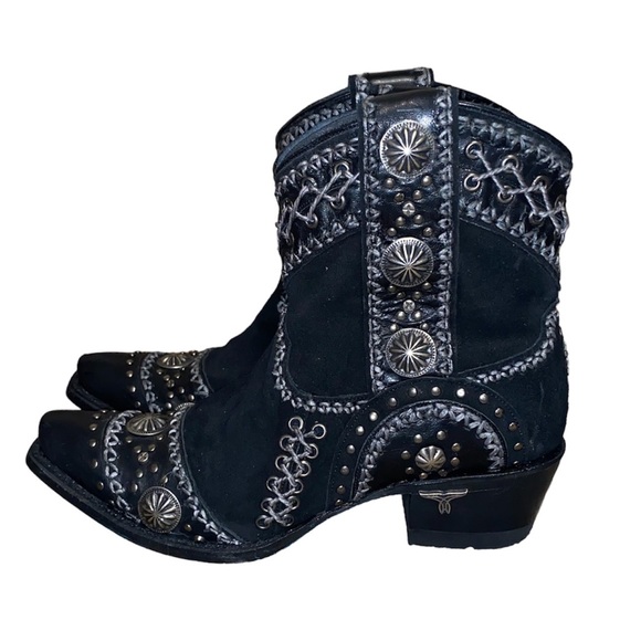 LANE WOMEN'S WIND WALKER WESTERN BOOTS - SNIP TOE SIZE 6.5 - Picture 2 of 6